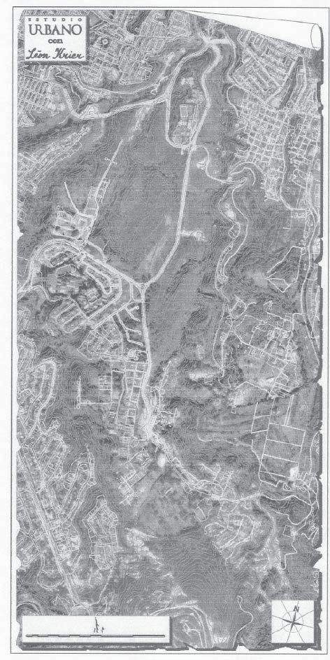 Fotografía aérea del sitio
